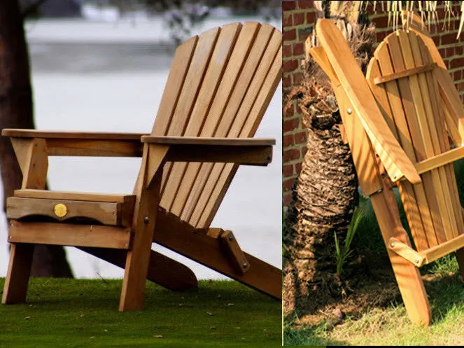2 Folding Bear Chairs mit Schemel - CHF 150 gespart!