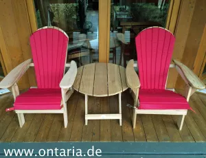 2 Folding Bear Chairs mit Tisch & Polstern - CHF 200 gespart