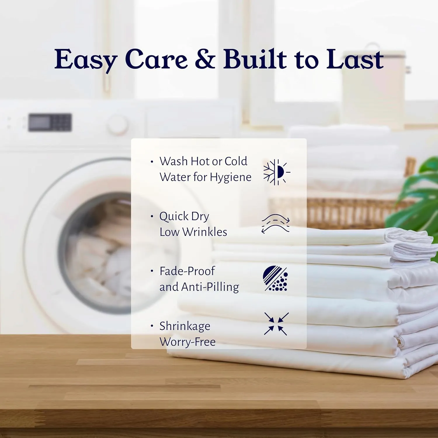2-Pack 100% Organic Cotton Fitted Sheets Queen Size Percale Only, Soft, Crisp & Cooling, Lightweight, Snug-Fit, 2X Queen Deep Pocket Fitted Sheet Only - White