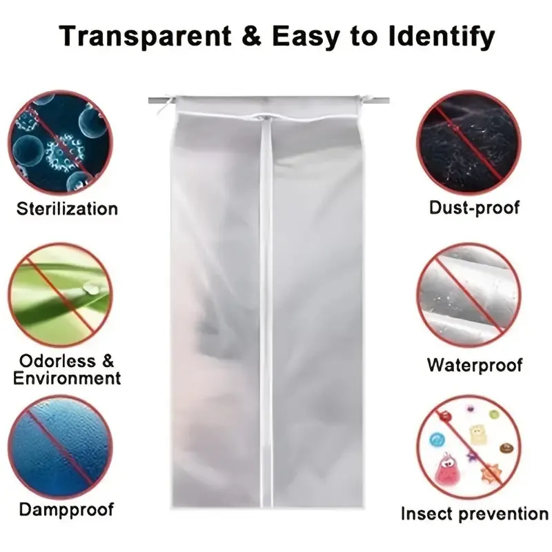 2-Pack: Lightweight Garment Cover Protector