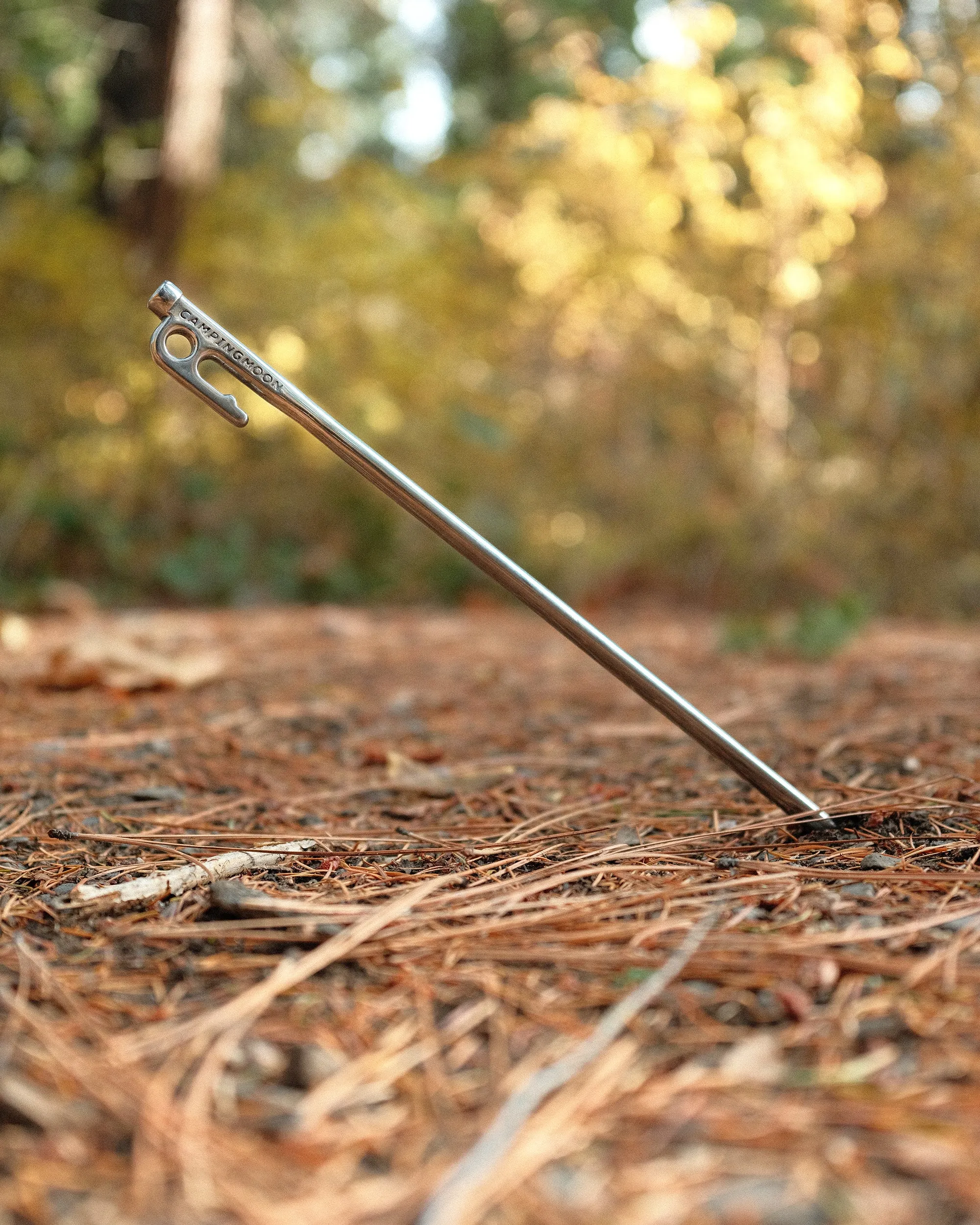 20cm Stainless Steel Tent & Shelter Stake