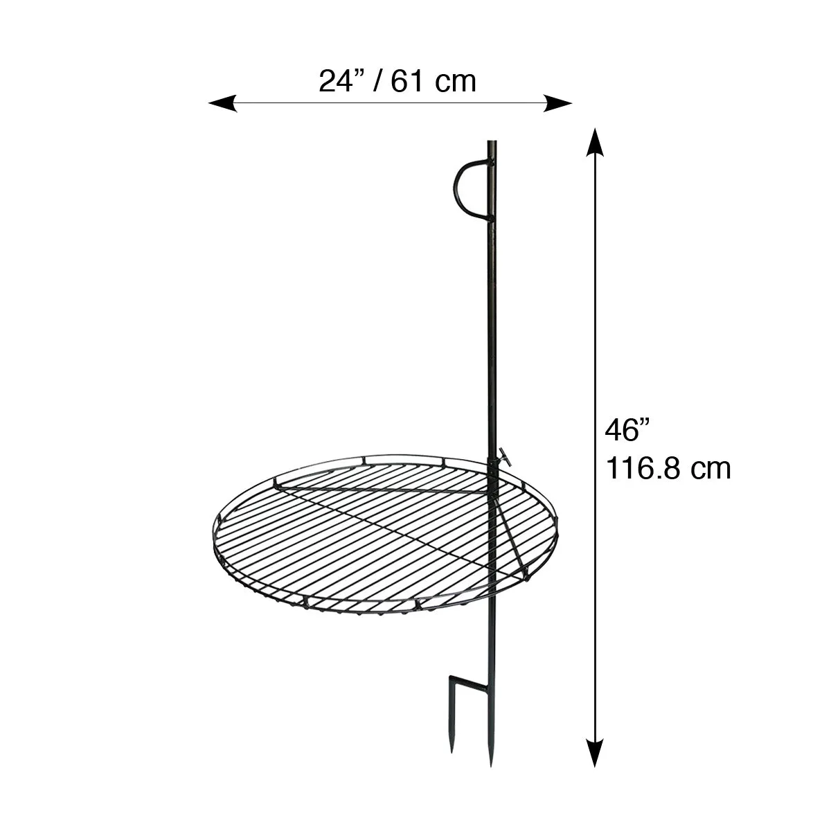 24 in. Swing Away Grill
