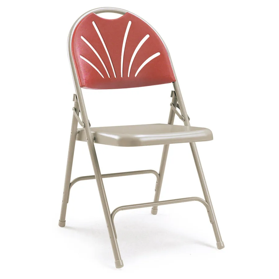 2600 Comfort Back steel Folding Chair Package (36x Chairs - 1x Trolley)