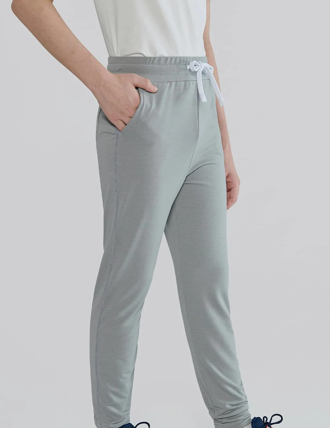 3 Pack Boys Lightweight Jogger Pants, Youth Athletic Sweatpants, Kids Toddlers Clothes Apparel