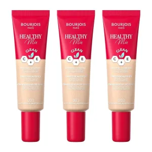 3 x Bourjois Paris Healthy Mix Tinted Beautifier 30ml - 003 Light Medium