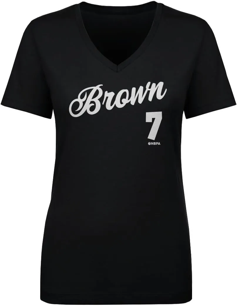 500 LEVEL Jaylen Brown Women's V-Neck T-Shirt - Jaylen Brown Boston Script