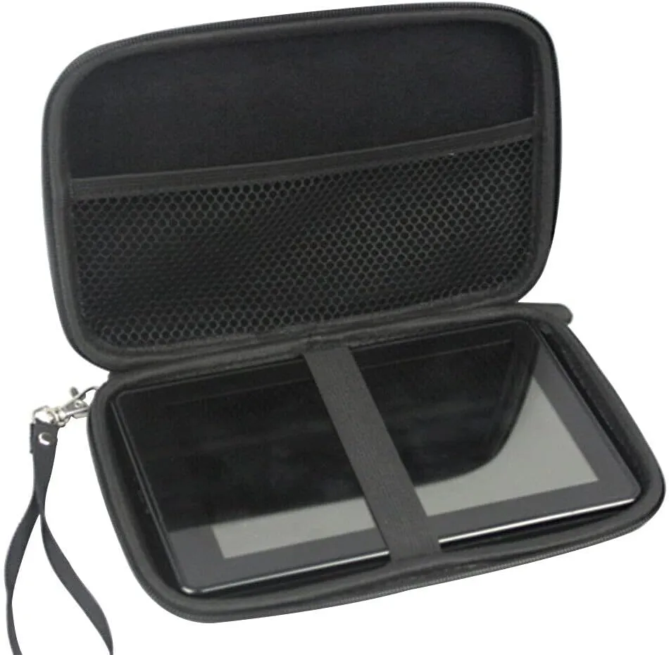 7 inch Black ive Hard Carry Case GPS Cover for All TomTom Garmin SAT NAV 7" Inches Black EVA PU Hard Shell Carry Case Bag Cover or GPS Navigation Black Hard Shell