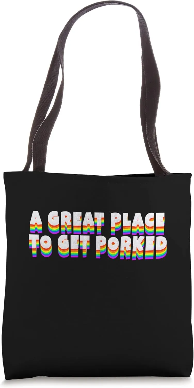 A Great Place To get Porked Pork Meat Lover Tote Bag