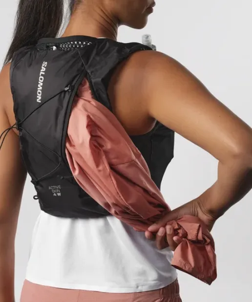 Active Skin 4 Women's Running Vest (Black/Metal)