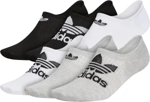 adidas Originals Men's Classic Trefoil Superlite Super No Show Socks (6-Pair)