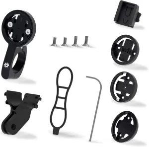 Aero Bars Mount for Wahoo - Bike Computer Mount for Garmin Edge Wahoo Element Bolt Mini Cateye Bryton GoPro Action Camera and Flashlight, for Aero Bar, TT Bars, Tri Bars for Road and Triathlon Bikes