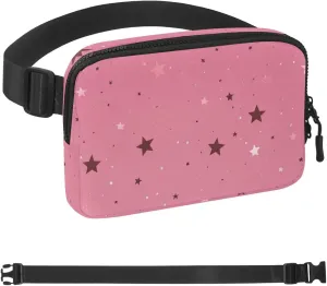 Aesthetic Stars and Moon-1489 Crossbody Fanny Pack for Men&Women,Belt Bag for Travel Casual Walking Running Hiking Cycling