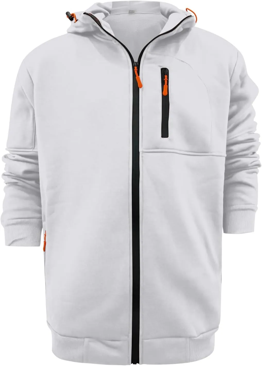 Alalaso Men's Hoodie Lightweight Long Sleeve Novelty Jersey with Hood Regular Fit Stretch Breathable Pullover