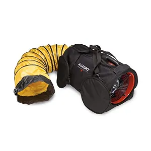 Allegro Industries Allegro 9535-12LDC 12In DC Bag Blower, 25Ft Duct, Degrees_Fahrenheit, to Volts, Amps