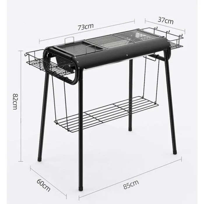 ALLTREK Set Alat Pemanggang BBQ Grill ESTER Outdoor Portable - Full Set
