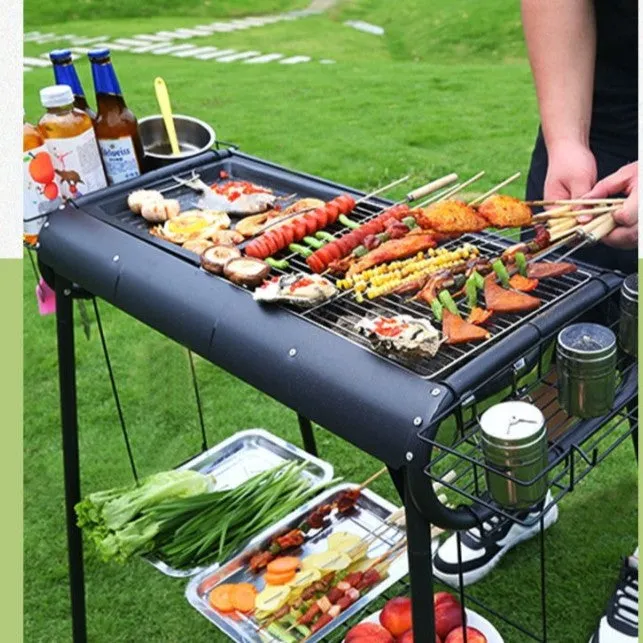 ALLTREK Set Alat Pemanggang BBQ Grill ESTER Outdoor Portable - Full Set