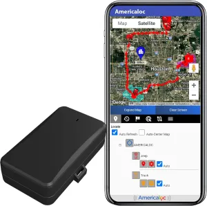 Americaloc Pro GPS Tracker LLX. Includes 4 Months of Free Service