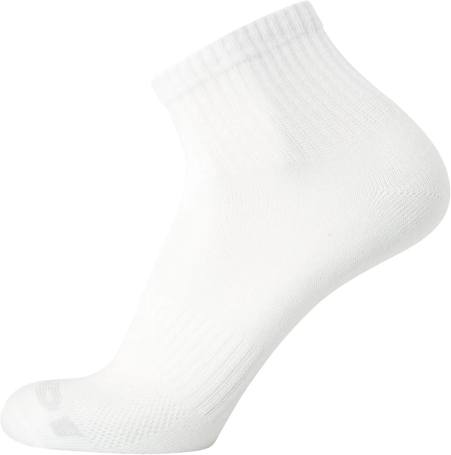 AND1 Men's Socks - PROPLATINUM Lightweight Quarter Cut Socks (12 Pack)