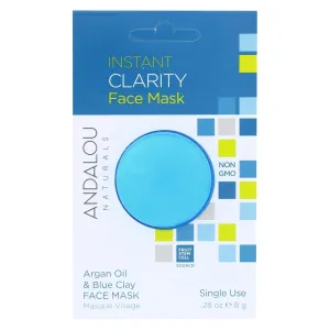 Andalou Naturals, Mask, Instant Clarity, Pack of 6, Size - 0.28 OZ, Quantity - 1 Case