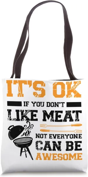 Anti Vegan Hardcore Carnivore Life Meat Eater Tote Bag