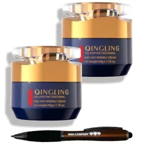 Anti Wrinkle Cream Firming & Tightening Face and Eye Cream for Men & Women (2-Pack)