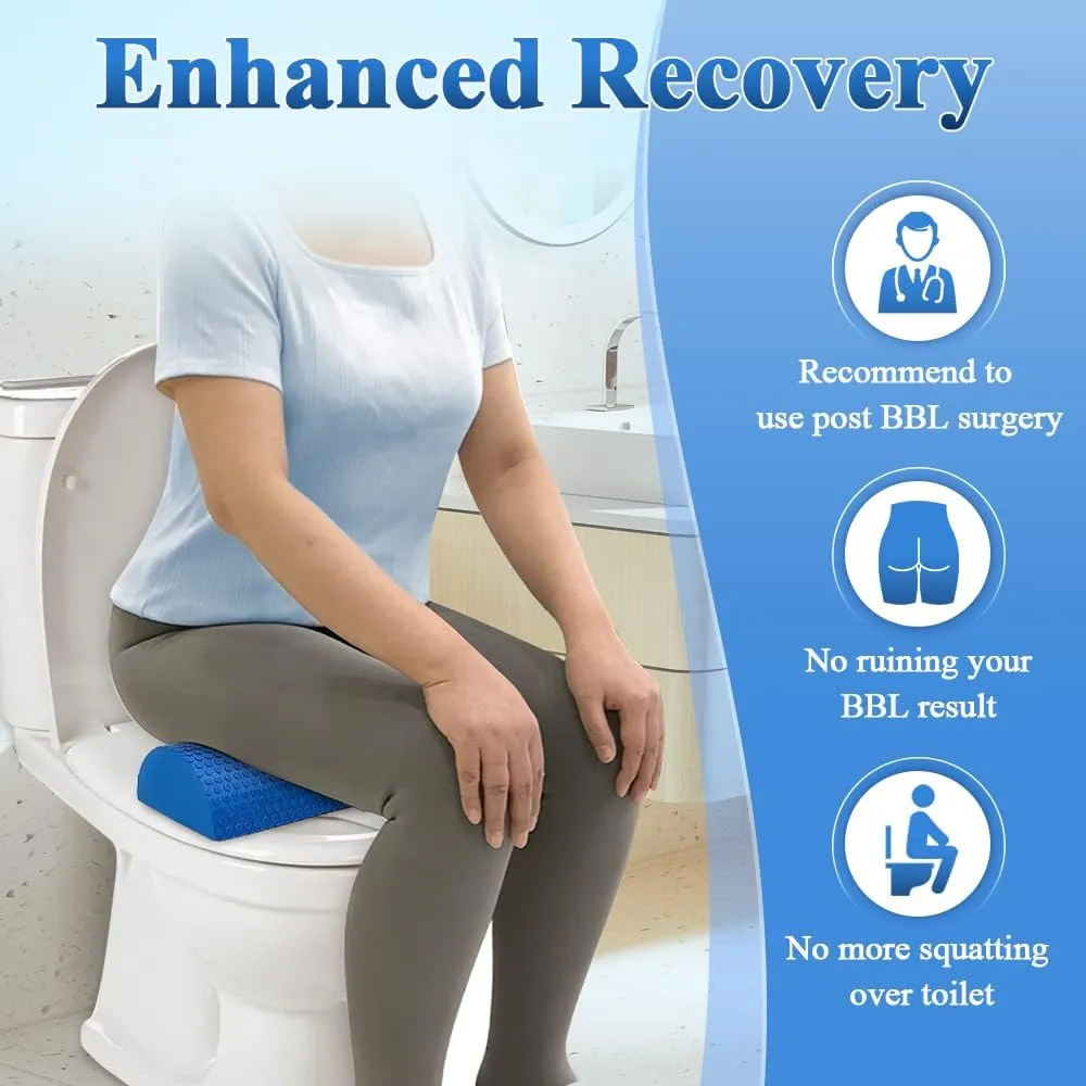 AOSSA BBL Pillow Butt for Sitting Brazilian Butt Lift Pillow After Surgery Hemorrhoid Recovery Post Surgery Booty Pillow Chair Toilet Riser Seat Lifter Cushion Foam