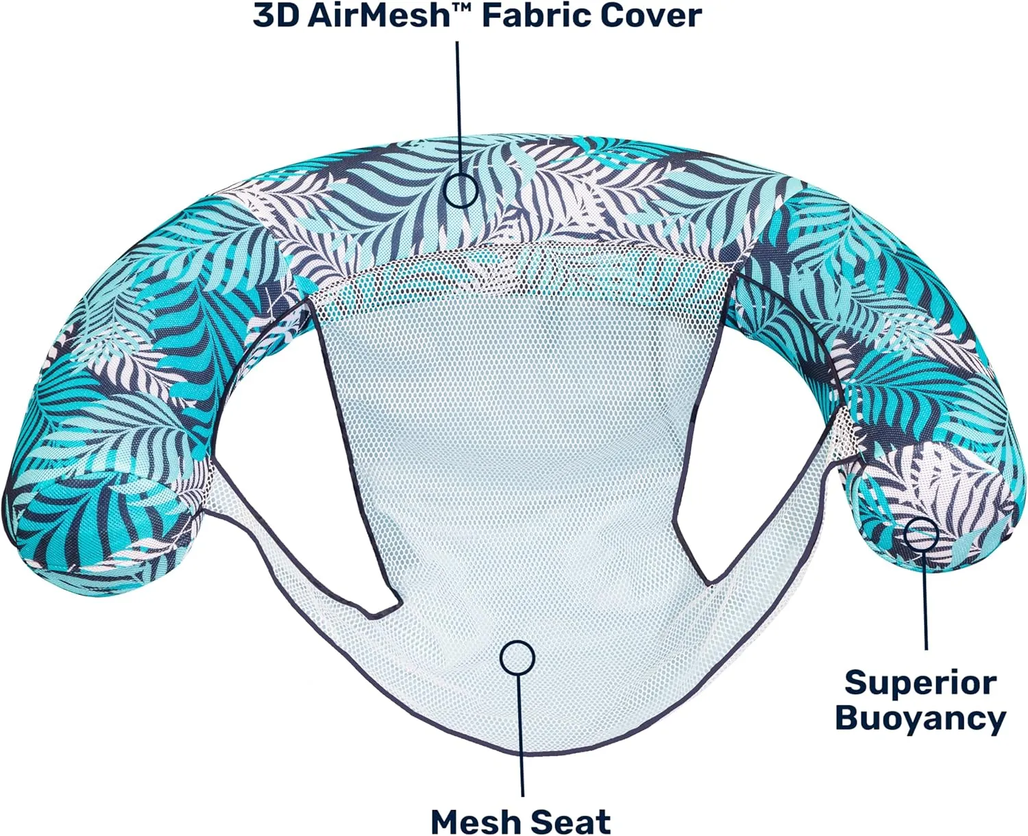 Aqua Supreme Oversized Inflatable Pool Noodle Chair