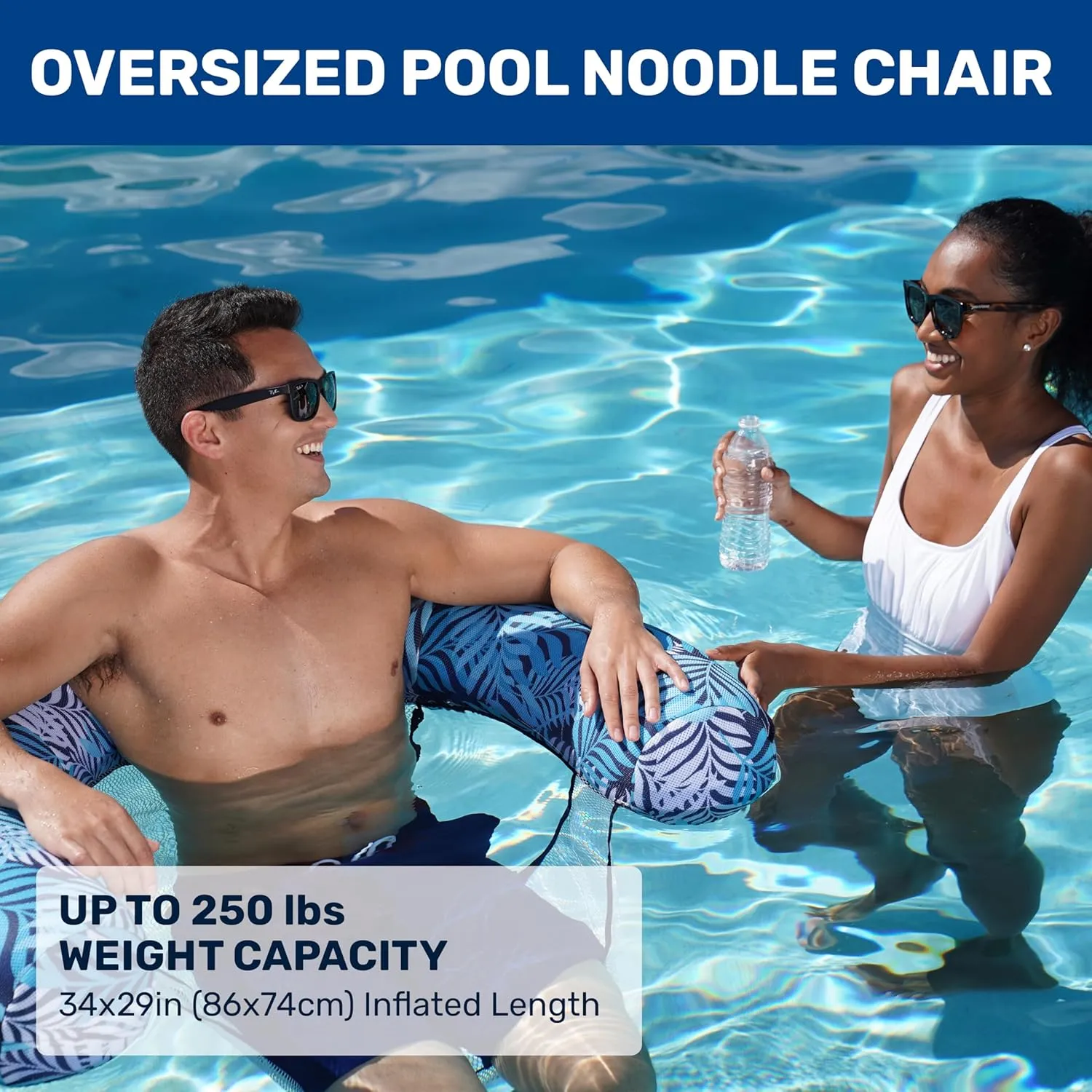 Aqua Supreme Oversized Inflatable Pool Noodle Chair