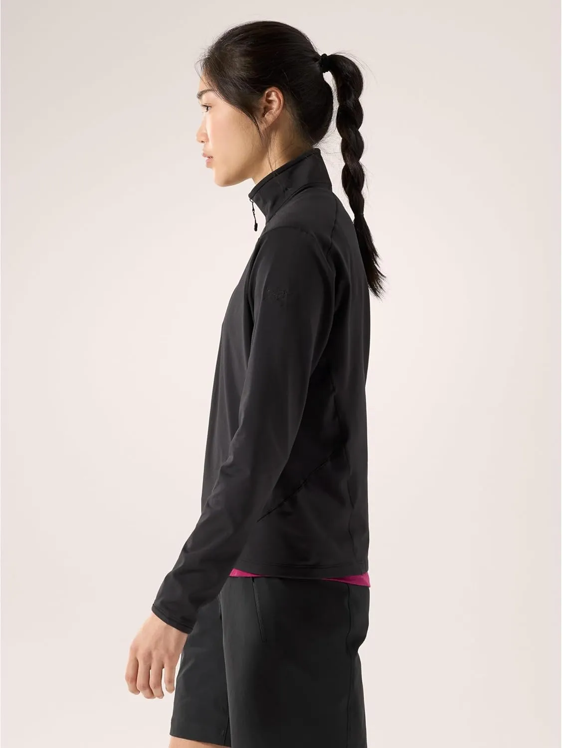 Arc'teryx Kyanite Lightweight Zip Neck Women's | Light Comfortable Performance Stretch Fleece Pullover