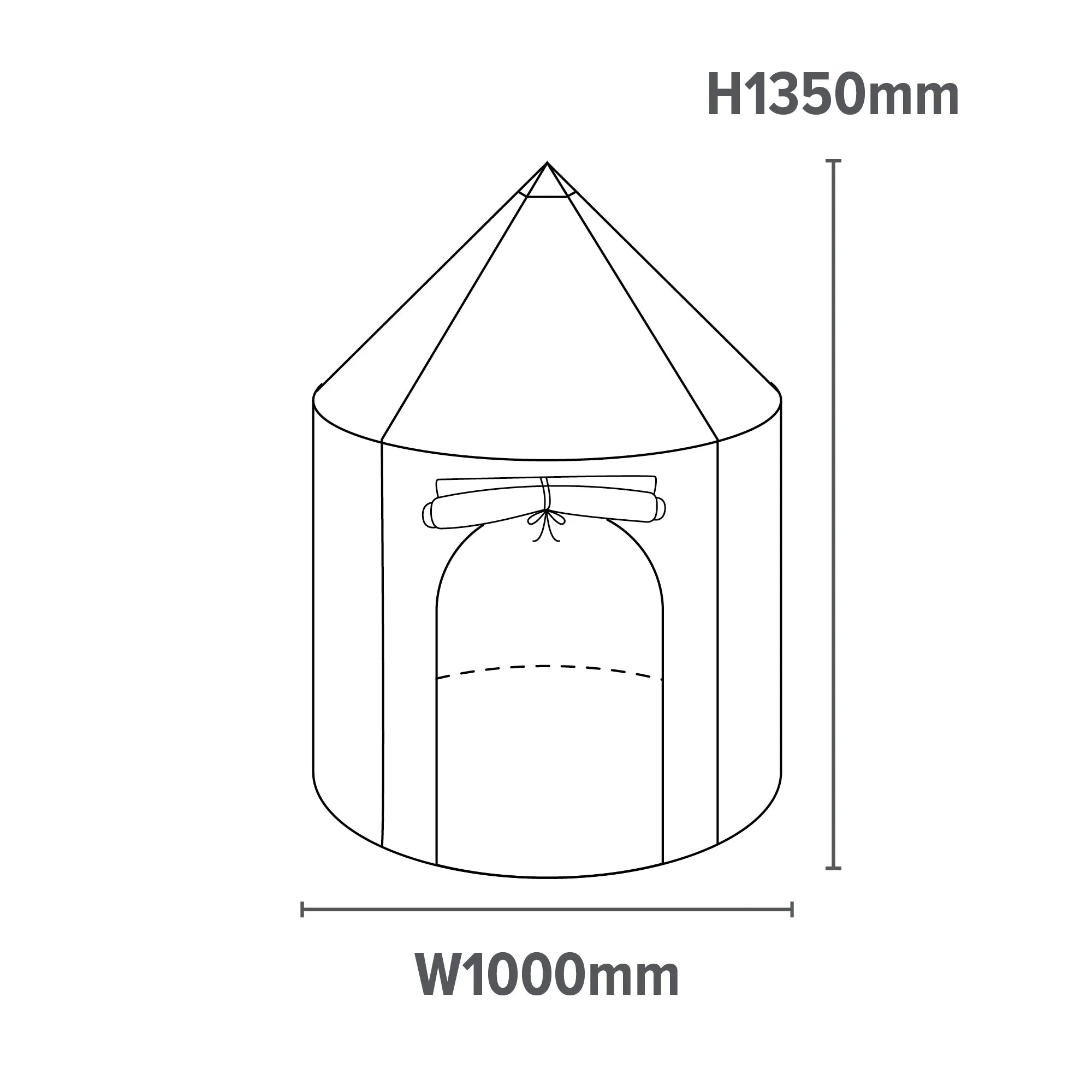Austism-Friendly Kids 2 Person Space Pop-up Play Tent | Den | Storage Bag | 18m  
