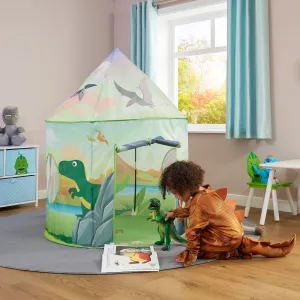 Austism-Friendly Kids 2 Tot Dinosaur Pop-up Play Tent | Den | Storage Bag | 18m  