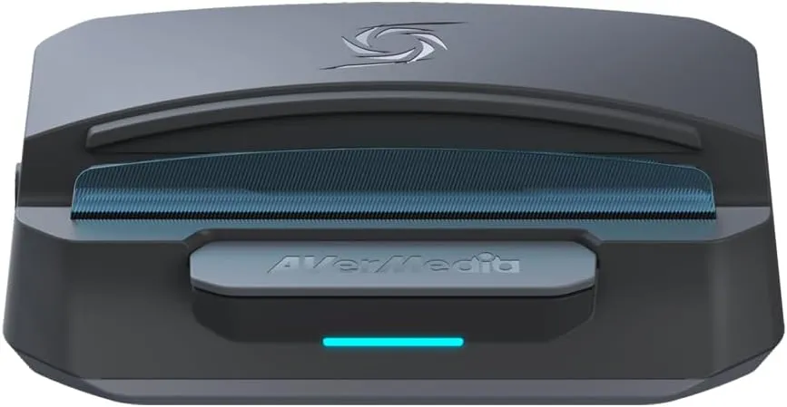 AVerMedia Steam Deck Dock with HDMI 4K@60Hz, USB C Charging, Screen Mirroring, Video Capture for Switch, Steam Deck, ROG Ally, Legion Go, MSI Claw, iPhone, iPad - X'TRA GO GC515