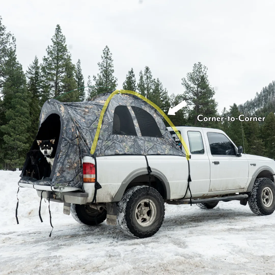 Backroadz Camo Truck Tent 19144 (Compact Regular Bed: 6' - 6'3") Parts