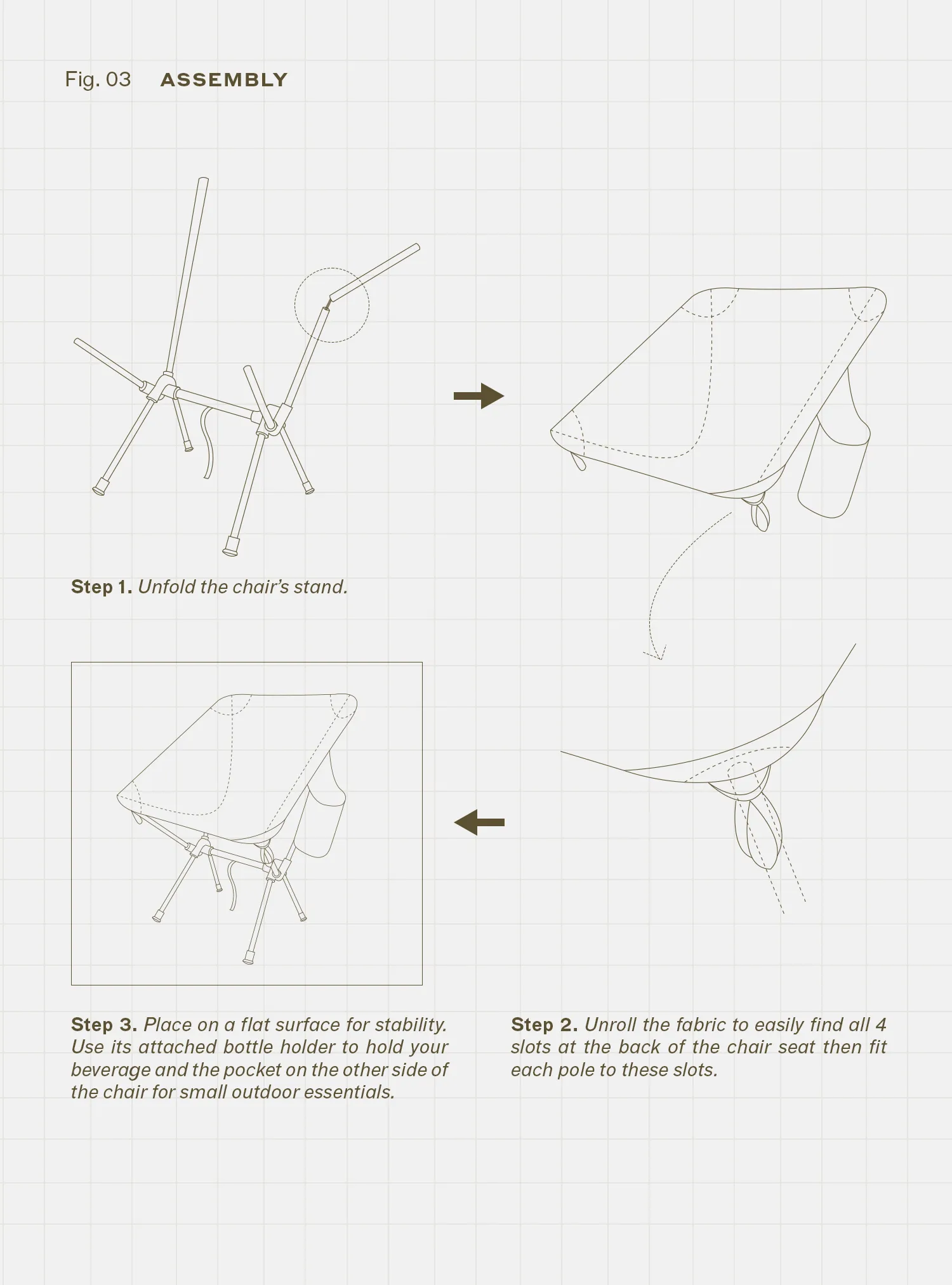 Basecamp Chair (Cocoa Quilt)
