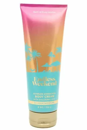 Bath & Body Works Endless Weekend Signature Collection Ultimate Hydration Body Cream For Women 8 Fl Oz (Endless Weekend)