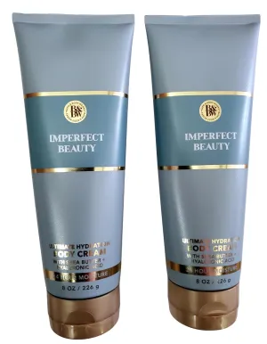 Bath & Body Works Imperfect Beauty Ultimate Hydration Body Cream 8 Ounces Pack of 2