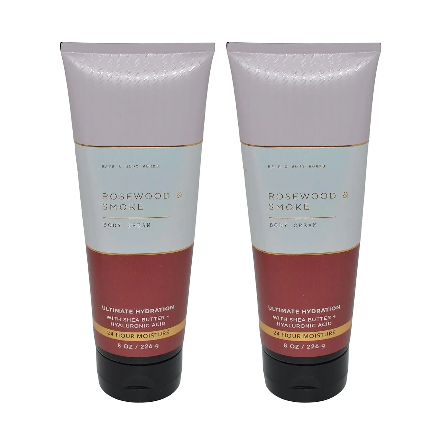 Bath & Body Works Ultimate Hydration Body Cream Pack of 2 (Rosewood Smoke),8.0 fluid_ounces