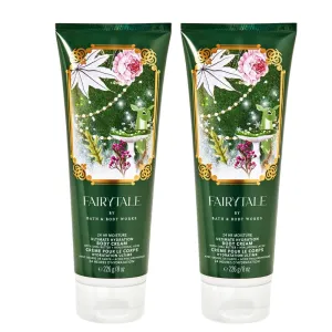 Bath and Body Works Fairytale Body Cream Ultimate Hydration Gift Set For Women 2 Pack 8 Oz. (Fairytale)
