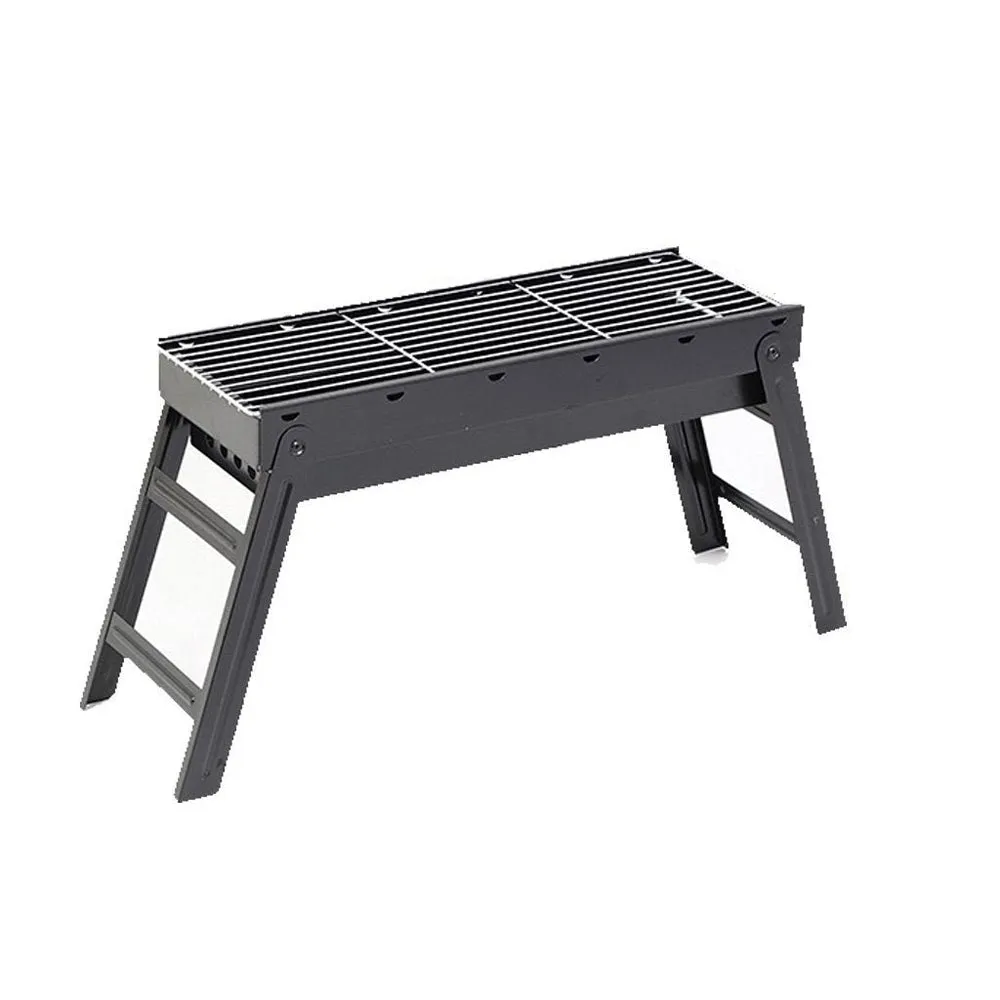 BBQ Charcoal Grill Foldable Portable Camping Hibachi Picnic - Small