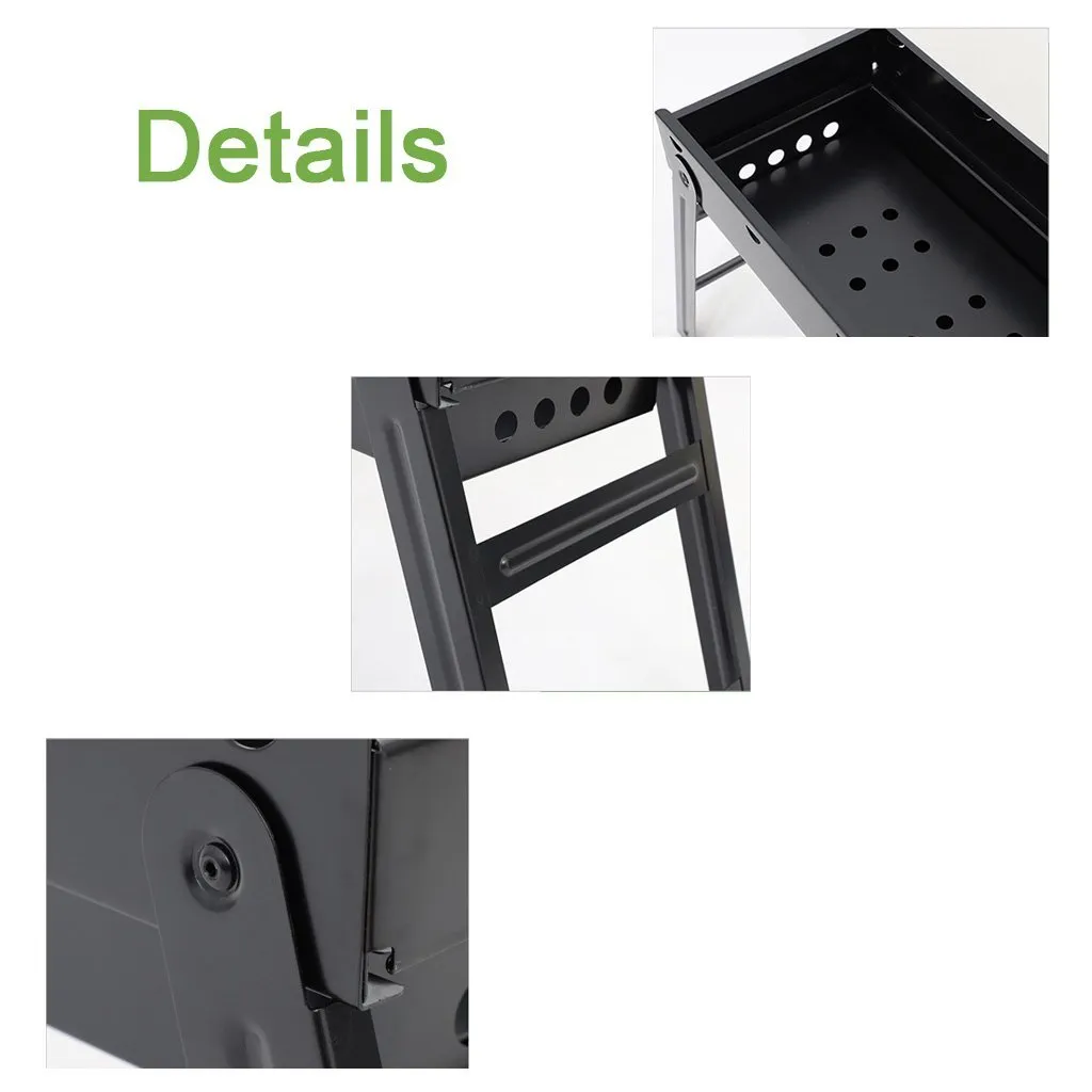 BBQ Charcoal Grill Foldable Portable Camping Hibachi Picnic - Small