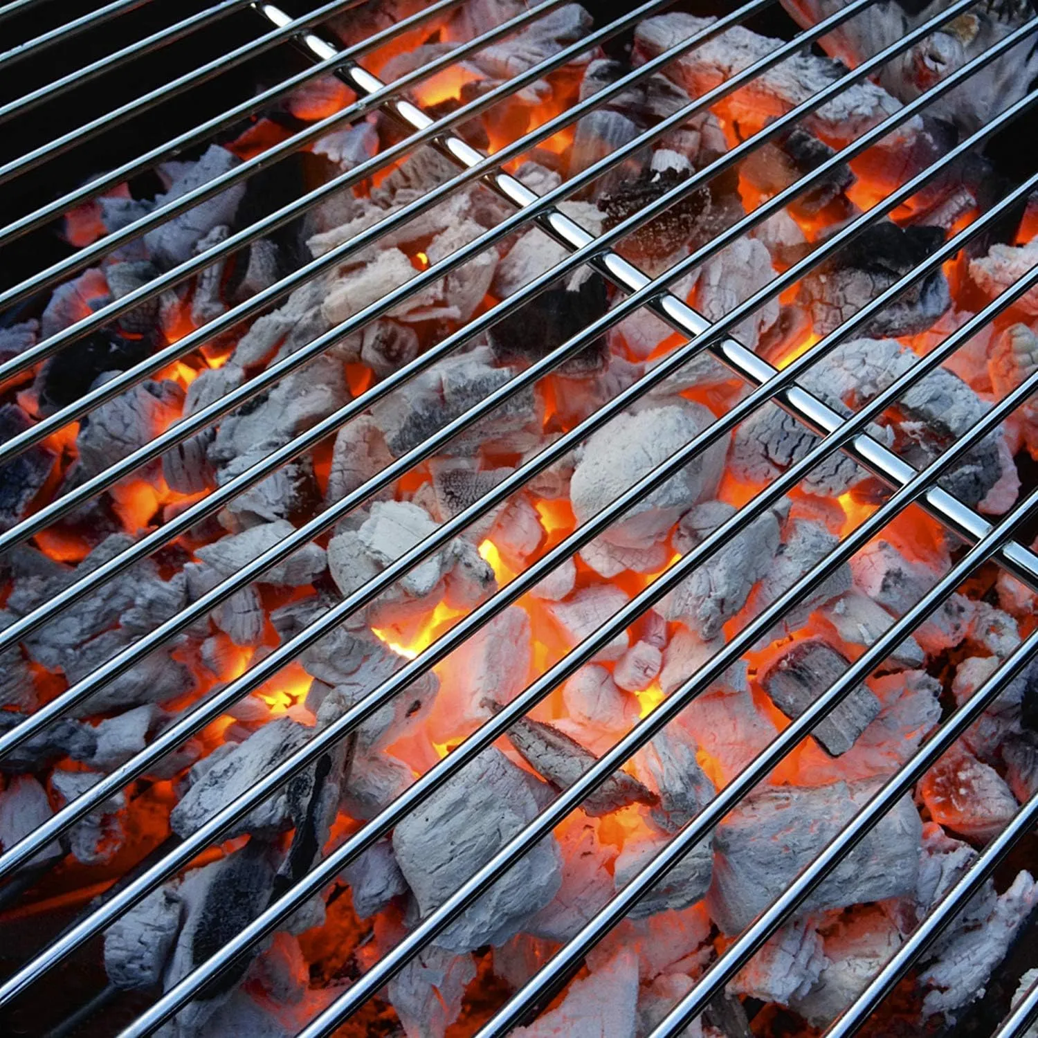 BBQ Grill Grates Replacement, Stainless Steel Barbecue Wire Mesh, Multifunction Cooking Grate for Outdoor Grill 2 Pack （12 5/8''*10 1/4''）