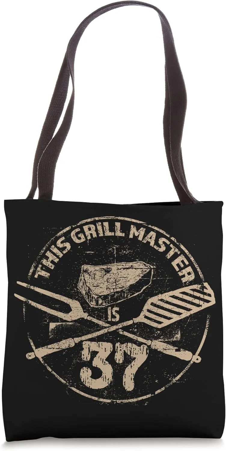 BBQ Meat Grilling Enthusiastic - 37th Birthday Tote Bag