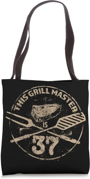 BBQ Meat Grilling Enthusiastic - 37th Birthday Tote Bag