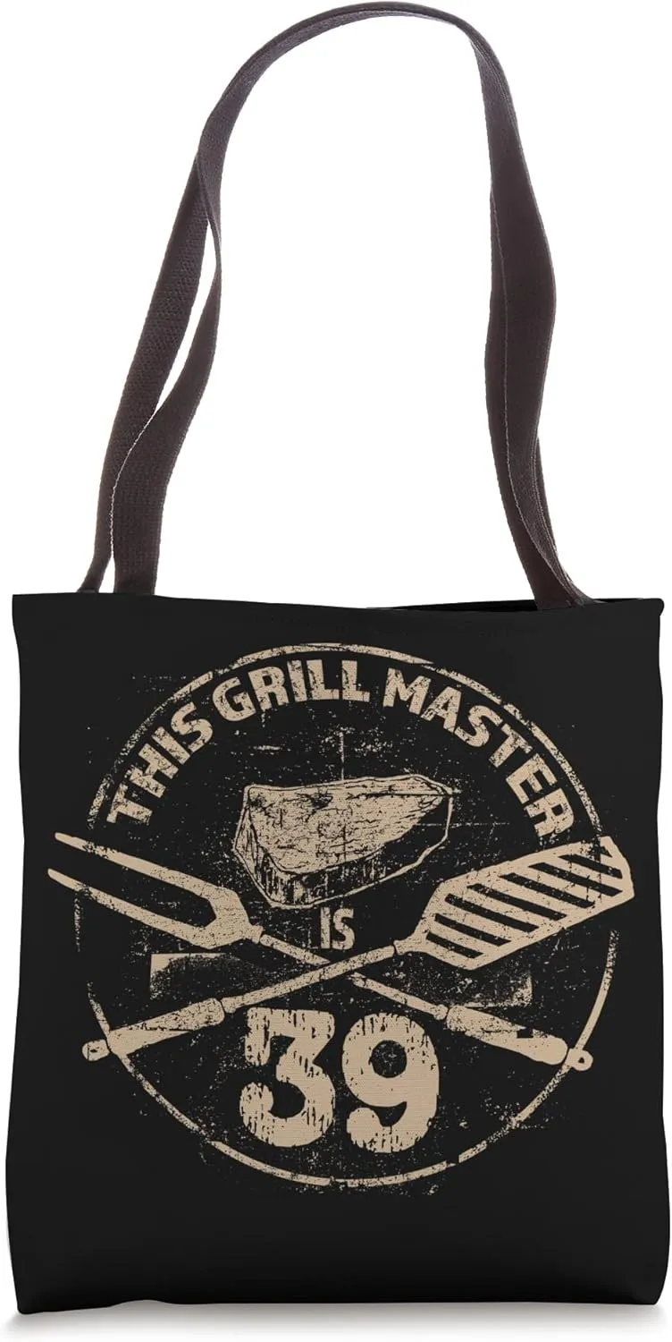 BBQ Meat Grilling Enthusiastic - 39th Birthday Tote Bag