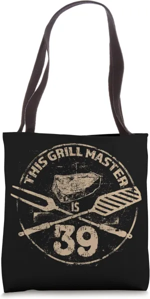 BBQ Meat Grilling Enthusiastic - 39th Birthday Tote Bag