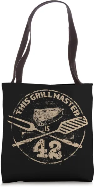 BBQ Meat Grilling Enthusiastic - 42nd Birthday Tote Bag
