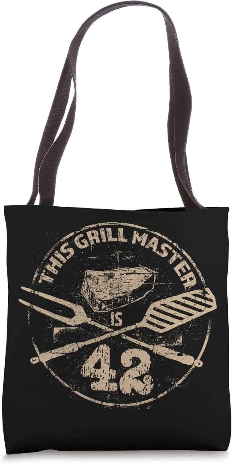 BBQ Meat Grilling Enthusiastic - 42nd Birthday Tote Bag