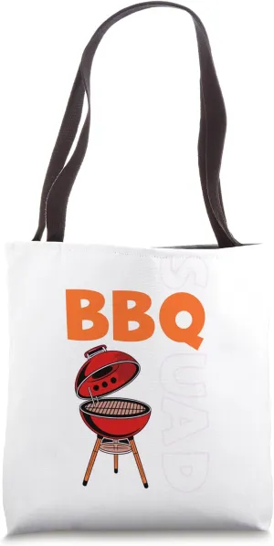 BBQ Squad Outdoor Grilling Fun Tote Bag