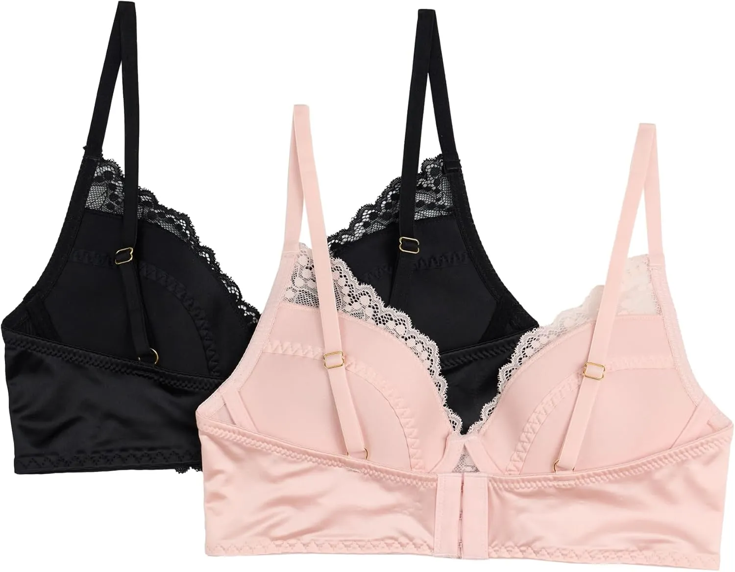 BCBGMAXAZRIA Women's Lace 2-Pack Underwire Bra
