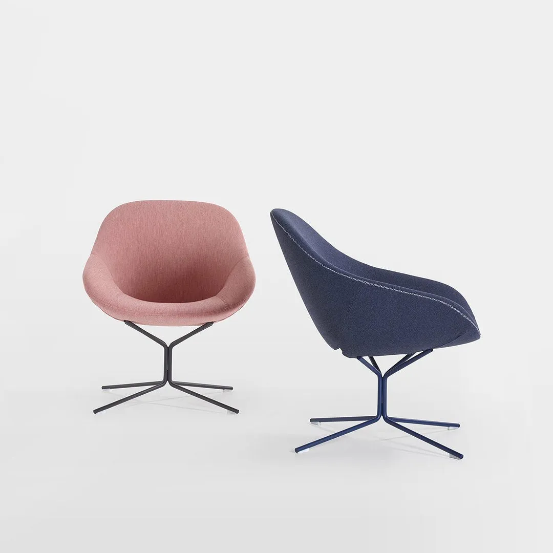 Beso Lounge Chair - Starred Base